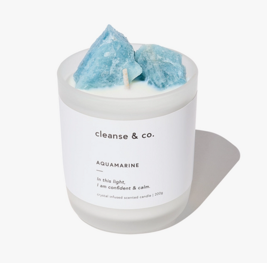 Aquamarine Intention Candle