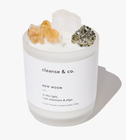 New Moon Intention Candle