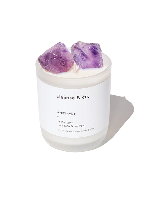 Amethyst Intention Candle